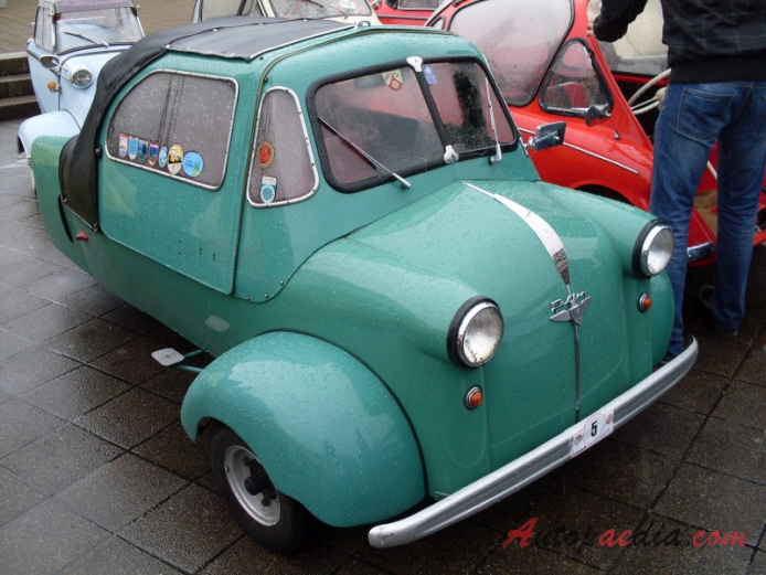 Felber Autoroller TL 400 1952-1953 (1954), prawy przód
