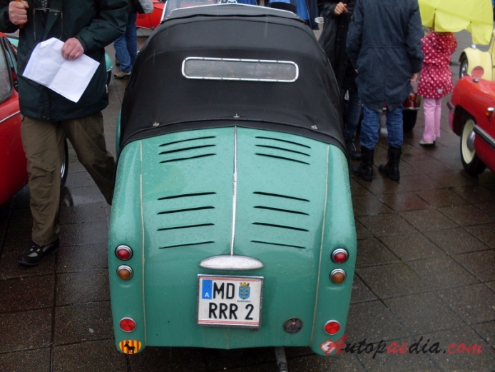 Felber Autoroller TL 400 1952-1953 (1954), rear view