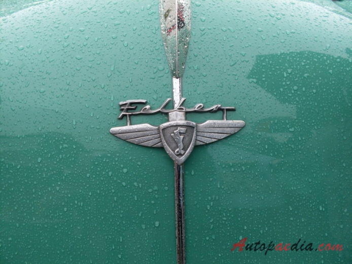 Felber Autoroller TL 400 1952-1953 (1954), front emblem  