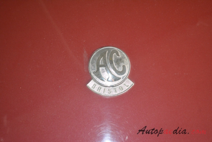 AC Aceca 1954-1963 (1962 Coupé 2d), front emblem  