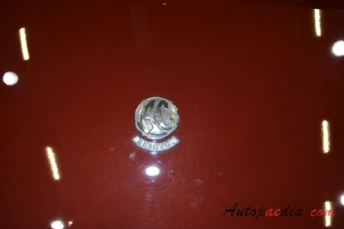 AC Greyhound 1959-1963 (1962 Coupé 2d), front emblem  