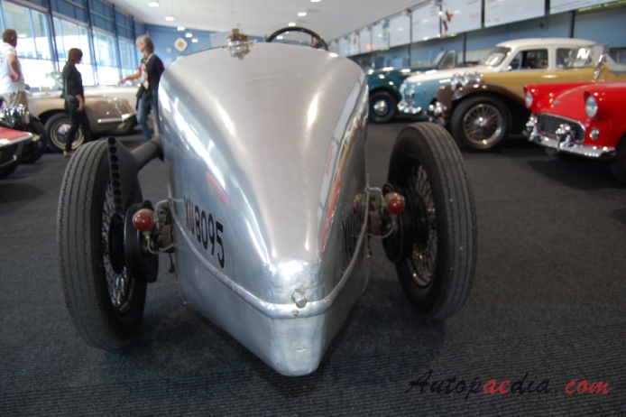 AC Brooklands Style Roadster 1924, rear view