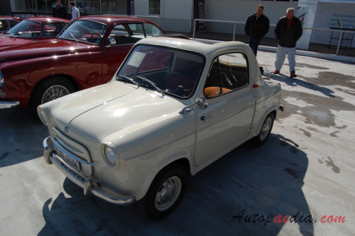 ACMA Vespa 400 1958-1961 (1958), left front view