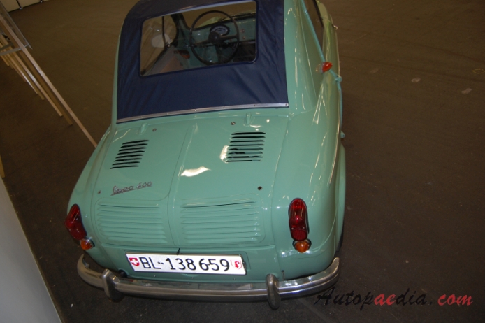ACMA Vespa 400 1958-1961 (1958), rear view