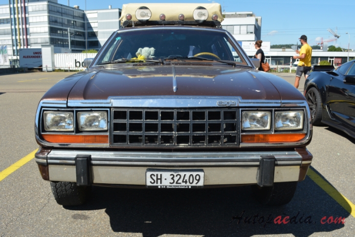 AMC Eagle 1979-1987 (1981-1984 4 Wheel Drive Limited Station Wagon 5d), przód