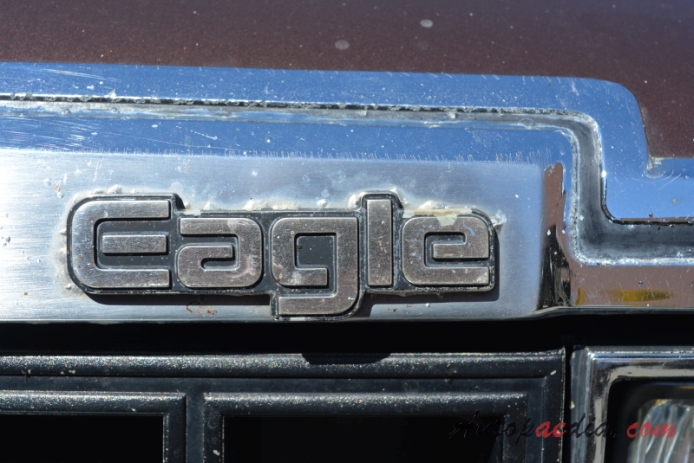 AMC Eagle 1979-1987 (1981-1984 4 Wheel Drive Limited Station Wagon 5d), front emblem  