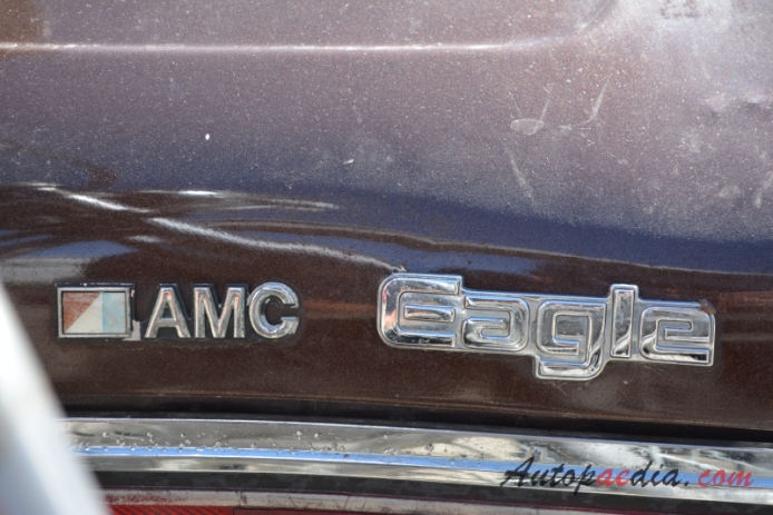AMC Eagle 1979-1987 (1981-1984 4 Wheel Drive Limited Station Wagon 5d), emblemat tył 