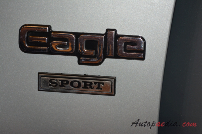 AMC Eagle 1979-1987 (1981-1984 4 Wheel Drive Sport Station Wagon 5d), side emblem 