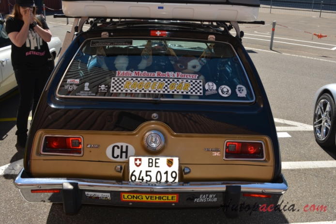 AMC Gremlin 1970-1978 (1976 Gremlin X hatchback 2d), rear view