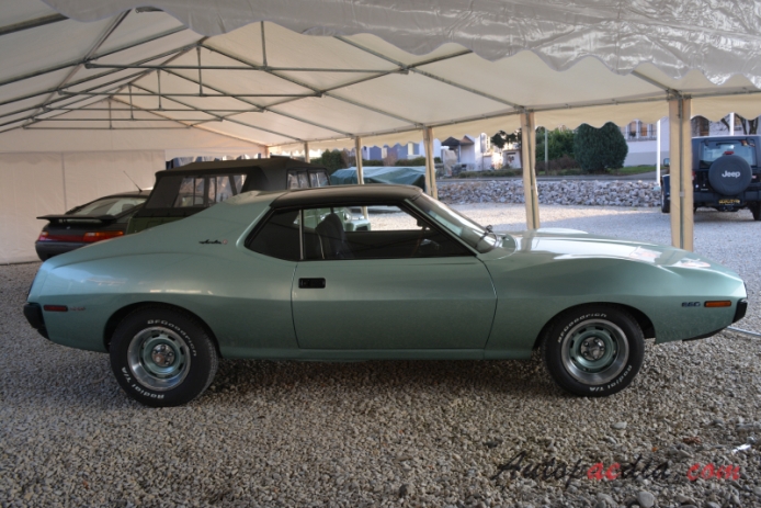 AMC Javelin 2nd generation 1971-1974 (1971 SST 360 hardtop 2d), right side view