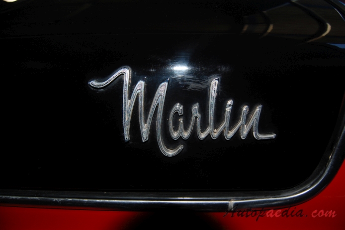 AMC Marlin 1965-1967 (1966 5.3L V8 hardtop 2d), emblemat tył 