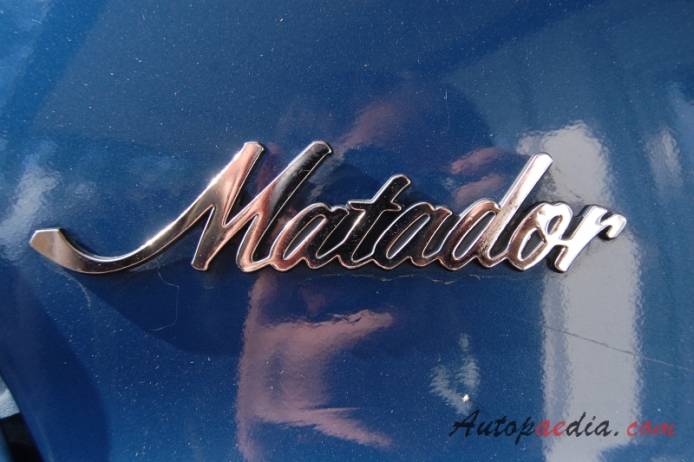 AMC Matador 1st generation 1971-1973 (1973 station wagon 5d), side emblem 