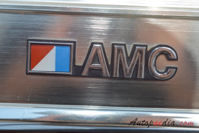 AMC Pacer 1975-1980 (1975-1978 Pacer X hatchback 3d), rear emblem  