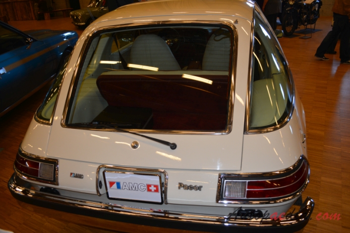 AMC Pacer 1975-1980 (1975-1978 hatchback 3d), rear view