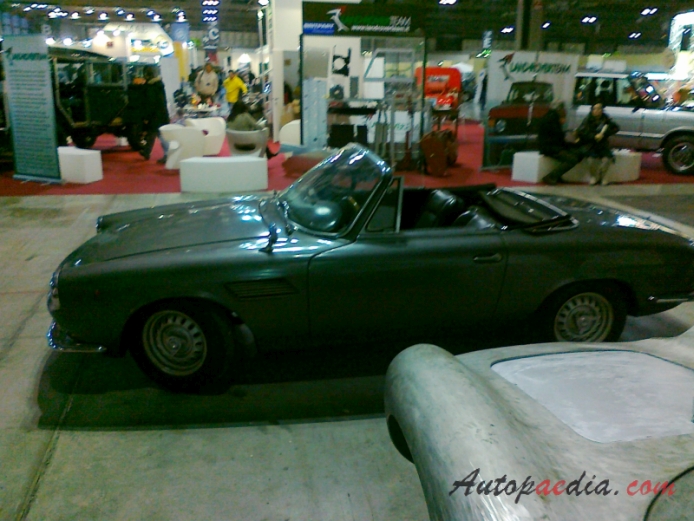 ASA 1000 1964-1967 (1100 GT cabriolet 2d), left side view