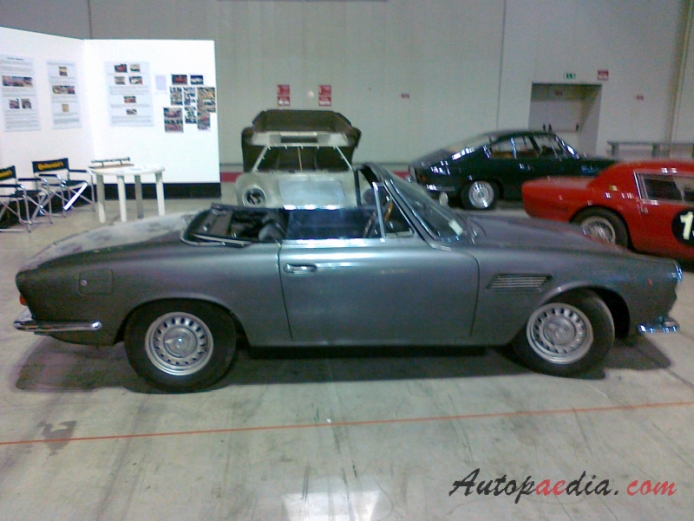ASA 1000 1964-1967 (1100 GT cabriolet 2d), right side view