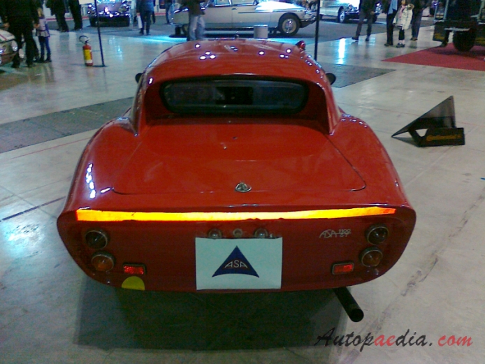 ASA 1000 1964-1967 (1100 GT Coupé 2d), tył