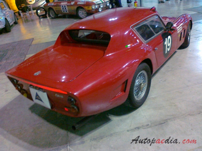 ASA 1000 1964-1967 (1100 GT Coupé 2d), prawy tył