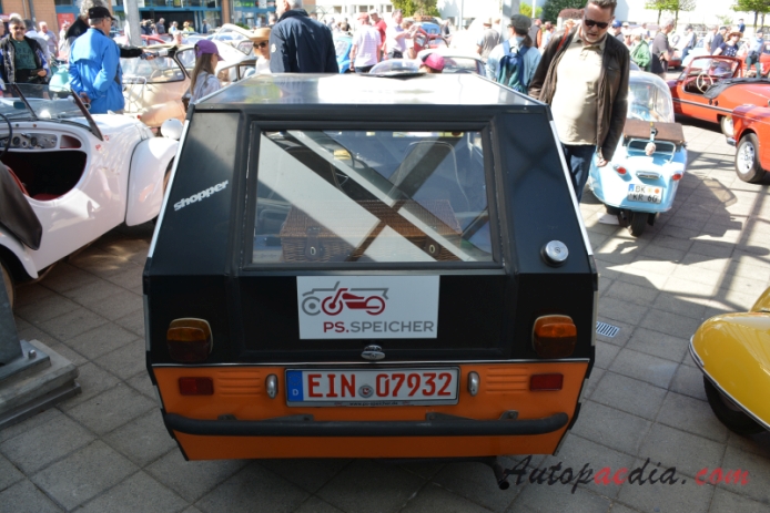 AWS Shopper 1970-1974 (1974 250ccm microcar), rear view