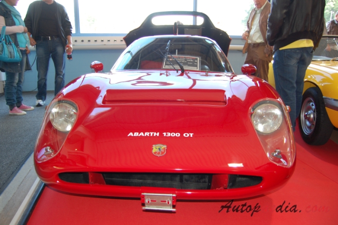 Abarth OT 1300 1965-1968 (1966 periscopo), front view
