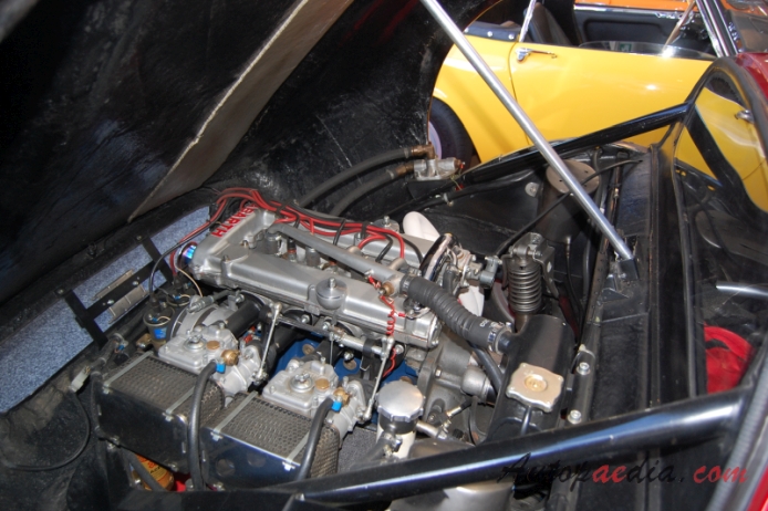 Abarth OT 1300 1965-1968 (1966 periscopo), engine  