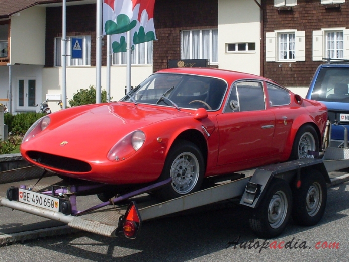 Abarth Simca 2000 1962-1965 (1966 2000 GT), lewy przód