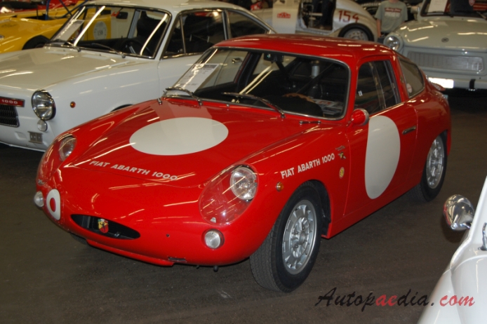 Fiat Abarth 1000 Bialbero 1961-1964 (1962), left front view