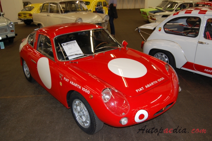 Fiat Abarth 1000 Bialbero 1961-1964 (1962), prawy przód
