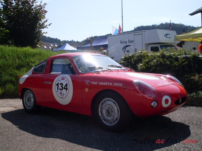 Fiat Abarth 1000 Bialbero 1961-1964 (1962), right front view