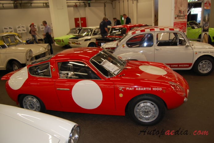 Fiat Abarth 1000 Bialbero 1961-1964 (1962), right side view