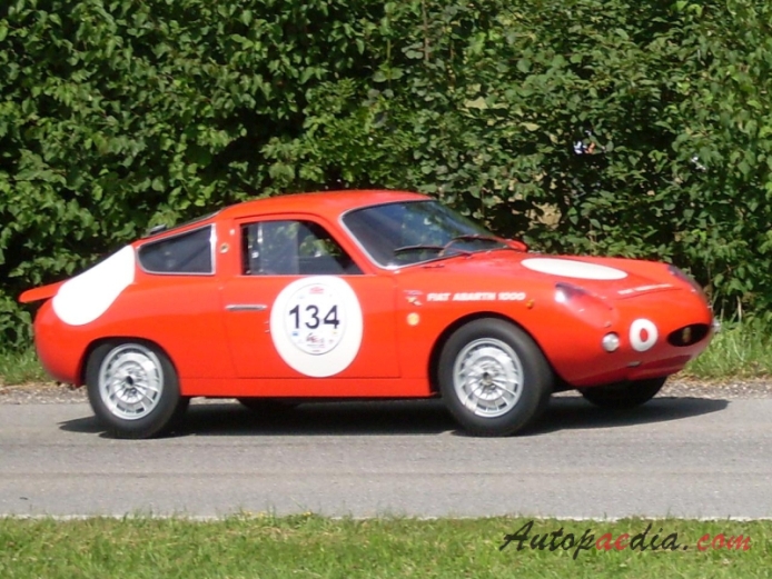 Fiat Abarth 1000 Bialbero 1961-1964 (1962), prawy bok