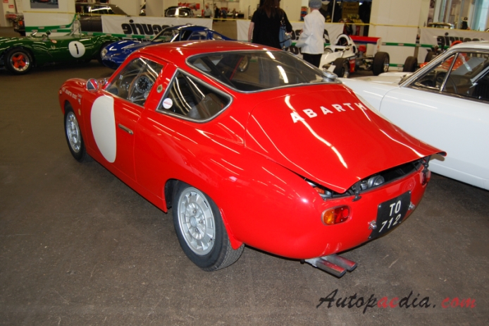 Fiat Abarth 1000 Bialbero 1961-1964 (1962), lewy tył