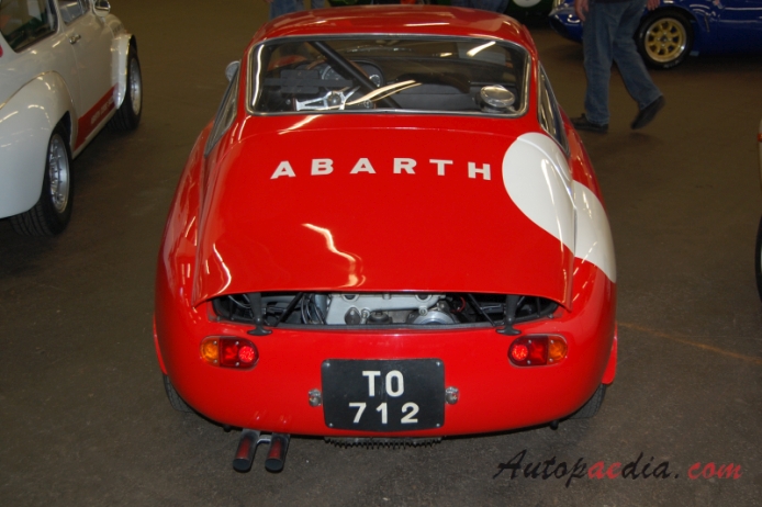 Fiat Abarth 1000 Bialbero 1961-1964 (1962), tył