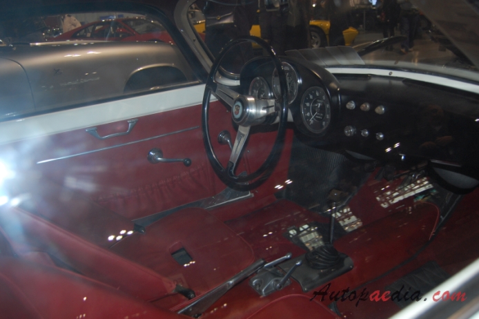 Fiat Abarth 750GT Zagato 1956-1958 (1958), wnętrze
