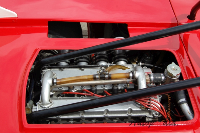 Fiat Abarth SE 021 2000 Sport 1971, engine  