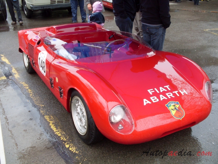 Fiat Abarth SE 05 1000 Sport Spyder 1963-1965 (1963), right front view