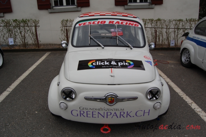 Fiat Abarth 595 1963-1971 (1965), front view