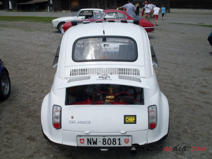 Fiat Abarth 695 1964-1969, tył