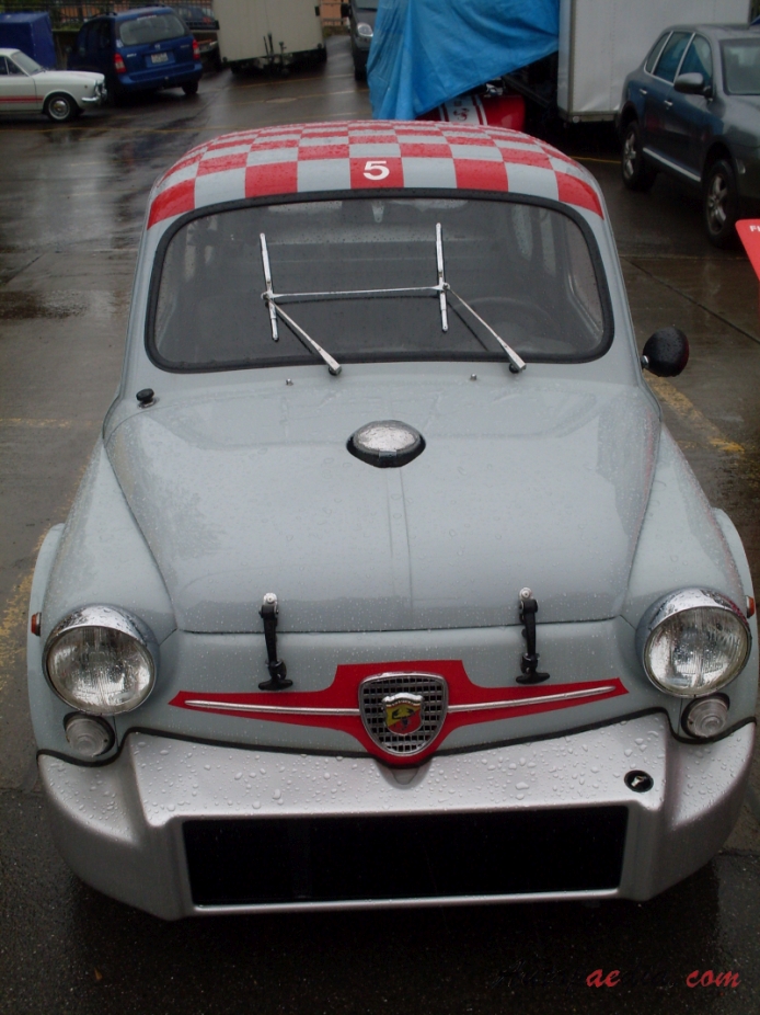 Fiat Abarth 1000 TCR 1968-1970 (1968), front view