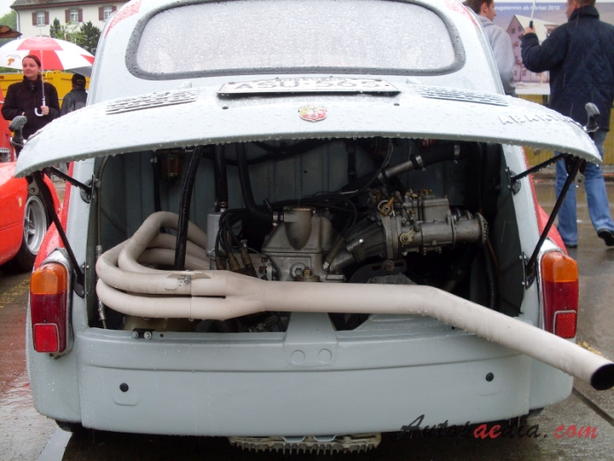 Fiat Abarth 1000 TCR 1968-1970 (1968), engine  