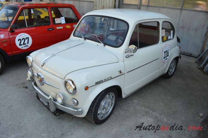 Fiat Abarth 850 TC 1960-1967 (1962 850 TC Nürburgring), lewy przód