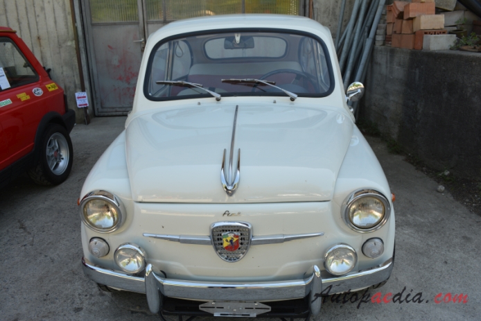 Fiat Abarth 850 TC 1960-1967 (1962 850 TC Nürburgring), front view