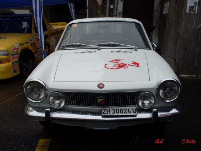 Fiat Abarth 1300/124 OT Coupé 1966-1970 (1968-1970 2nd series), front view