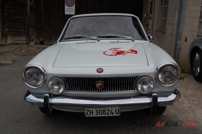 Fiat Abarth 1300/124 OT Coupé 1966-1970 (1968-1970 2. series), przód