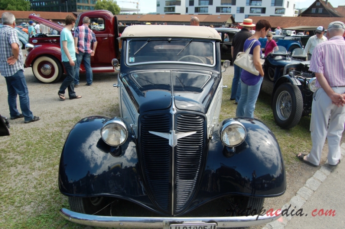 Adler Trumpf 1932-1938 (2d cabriolet), front view