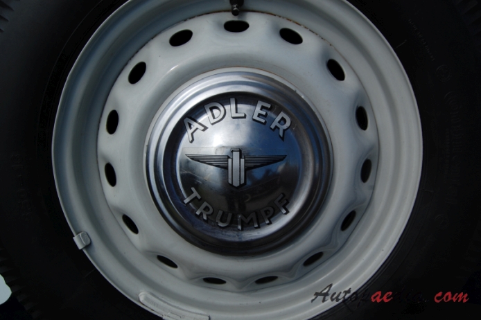 Adler Trumpf 1932-1938 (2d cabriolet), emblemat tył 
