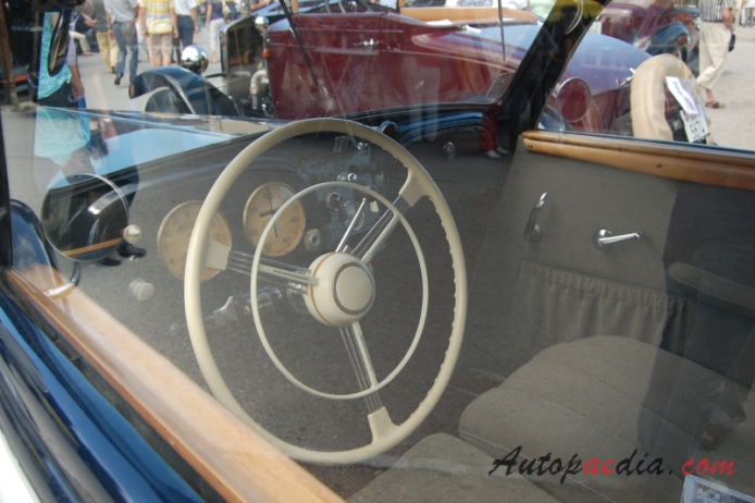 Adler Trumpf 1932-1938 (2d cabriolet), interior