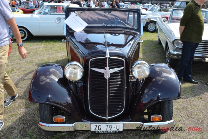 Adler Trumpf Junior 1934-1941 (1937 cabriolet 2d), przód
