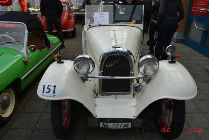Aero type 662 1931-1934 (1932 roadster 2d), front view