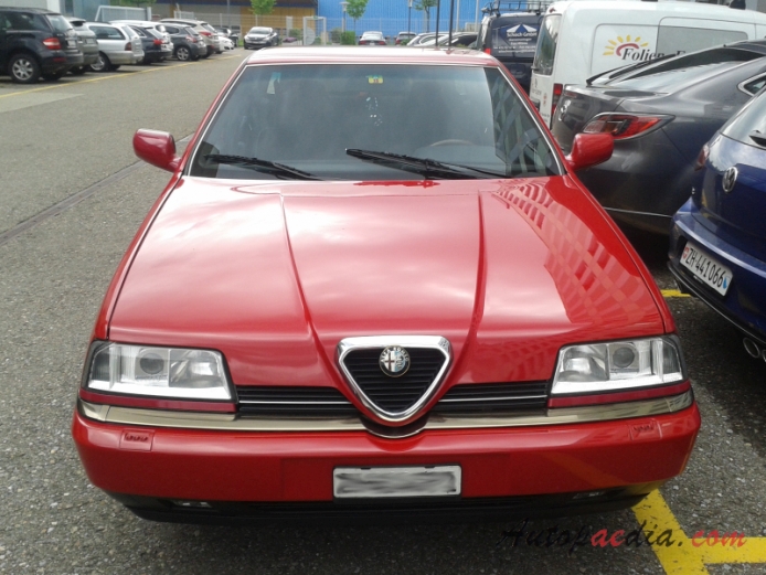 Alfa Romeo 164 1993-1998 (Alfa Romeo 164 Super Twin Spark sedan 4d), przód